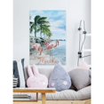 thumbnail image 4 of Marmont Hill Inc. 'The Pink Flamingos' Painting Print on Wrapped Canvas 24 x 36, 4 of 5