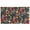 Pioneer Flower Floral-3, variant on Pioneer Flower Floral Print Pattern Door Rugs,Washable Non Slip Door Mats Indoor,Decorative Door Mats,Entry Mat Indoor for Entrance,Bedroom,Kitchen,Bathroom,17"x30"