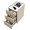 Champagne Color, variant on Narrow Nightstand with 3 Drawers, Solid Bedside Cabinet Modern Wood Night Stand with Leather Surface, Slim Storage Bedside Table for Bedrooms, Dormitories, Living Rooms, Cream White