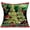 Xmas Tree, variant on Happy Camper Travel Rv Trailer Throw Pillow Covers Cotton Linen Pine Tree Bonfire Arrow Decorative Pillow Cases Camping Adventure Theme Home Outdoor Decor 18x18 Inch Square Cushion Cover