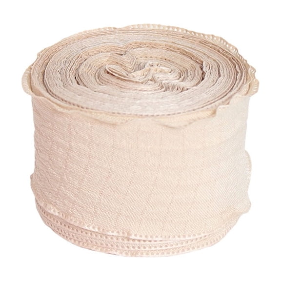 Ribbon - Wide Iridescent Fishtail Organza Ribbons, 1.69" X 2.36" 100% Polyester Sheer Fabric Ribbons for Crafts, Diy Jewelry & Hair Bows, Party & Wedding Garland Decorations
