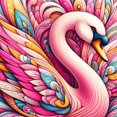 thumbnail image 1 of 5D DIY Kit Cisne Del 30x30cm Rosa, 1 of 9