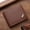 Brown, variant on Fashion Men Money Bag Multi-card Slot Folding Large-capacity Coin Purse Card Holder Card Bag Short Wallet BROWN