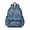Football and Baseball Navy Pattern, variant on Football and Basketball Black Pattern Cute School Backpack with Padded Back and Adjustable Shoulder Straps 13.4"x11"x4.7"