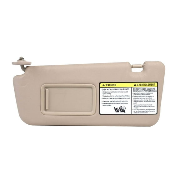 Sun Visor Fit For Toyota RAV4 2004-2005, Driver Side Sun Visor Without Lights,Replacement Sun Visor, OEM: 74310-42451-A1-beige-left