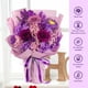 thumbnail image 4 of Ramo de Flores Preservadas TYL&TYS Rosa Púrpura Profunda 35-45 cm, 4 of 7
