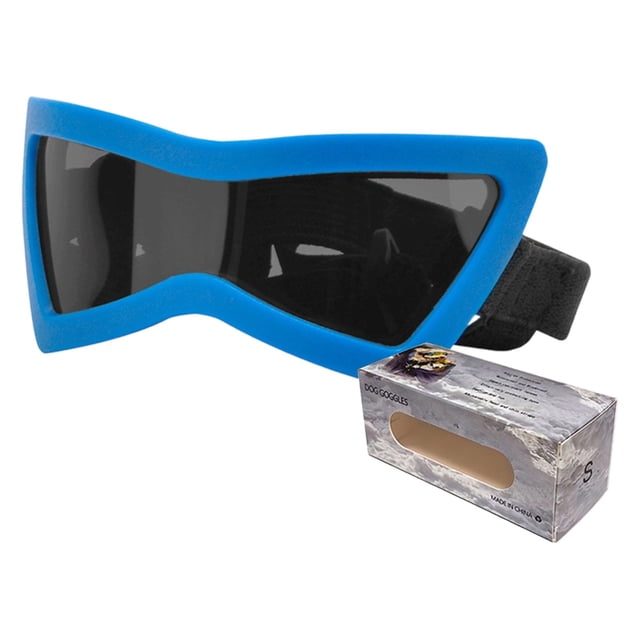 Stylish Pet Sunglasses Protective Goggles With Adjustable Head Strap For Safe Outdoor Adventures And Driving Comfort