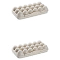 thumbnail image 3 of Matsuzay Caja de almacenamiento de huevos Dido, soporte de plástico para huevos, organizador de almacenamiento con tapa, accesorio de cocina Type5 NO5, 3 of 6