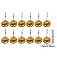 thumbnail image 3 of Clearance! Soovim Suction Cup Hooks Suction Towel Hook Crystal Acrylic Shower Curtain Hooks Rhinestone Decorative Bathroom S Shaped Smooth Gliding Hangers with Design Sparkling Elegant High Sturdy, 3 of 6