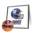 thumbnail image 2 of Pintura de diamante 5D DIY Taladro redondo completo New York Giants Decoración del hogar (A2680) Hugtrwg Para estrenar, 2 of 9