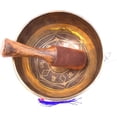thumbnail image 4 of Large Tibetan Singing Bowl Set - Master Healing Grade Sound Bath Therapy Kit - Useful for Meditation Yoga Holistic Practice by Himalayan Bazaar, 4 of 6
