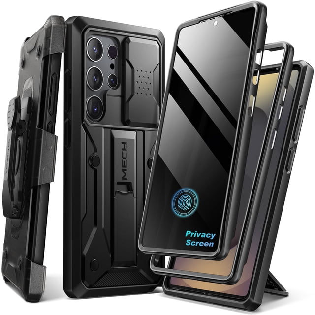 Funda de teléfono TONGATE para Samsung Galaxy S24 Ultra con privacidad