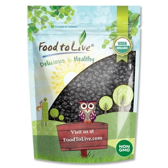 Food To Live Organic Dried Unsweetened Sour Cherries, 8 Oz – Pitted, Non-GMO, Raw, Sun-Dried, No Sugar Added