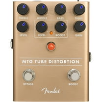 Genuine FENDER MTG Tube Distortion Pedal , Solid Aluminum Stomp Box #0234539000