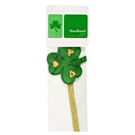 St Patrick's Day Shamrock Headband