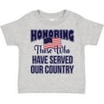 thumbnail image 3 of Inktastic Veterans Day Military Honoring Those Who Serve Boys or Girls Toddler T-Shirt, 3 of 5