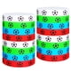 thumbnail image 1 of Pulseras de club de fanáticos de fútbol, 16 pulseras de fútbol de silicona, pulseras de fútbol de claridad notable, 1 of 8