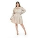 thumbnail image 4 of Vestido de popelina Roman Fashion /Tallas Extras, 3695 (Beige) beige 40, 4 of 6