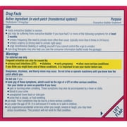 Oxytrol for Women Overactive Bladder Patch 4 ea