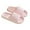 Pink, variant on Zpanxa Slippers for Women Mens Solid Color Slippers Super Soft Breathable Anti-Slip Bedroom Home Slippers Flip Flops for Women Black 41