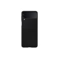thumbnail image 1 of Phone Case SAMSUNG Galaxy Z Flip 3 Leather Black, 1 of 5