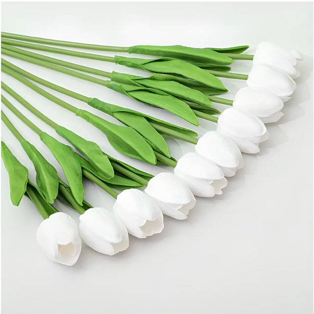 Flores artificiales Flor falsa Tulipán Látex Material Real Touch