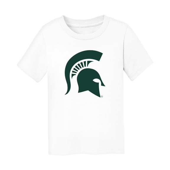 Infant Chad & Jake White Michigan State Spartans Logo T-Shirt
