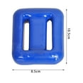 thumbnail image 4 of Almencla Diving Weight Belt Scuba Lead Weights Counterweight Snorkeling Swimming blue, 4 of 4