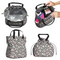 thumbnail image 2 of Pioneer Flower Floral Print Pattern Drawstring Lunch Bag Women - Drawstring Lunch Bag Insulated for Work Office - Stain-Resistant Large Lunchbags for Women with Multi-Pockets, 2 of 6