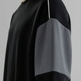 thumbnail image 3 of SYMOID Sweatshirt for Men No Hood Fall and Winter Mens Clothes Color Blocking Pullover Sweatshirt Black, 3 of 6