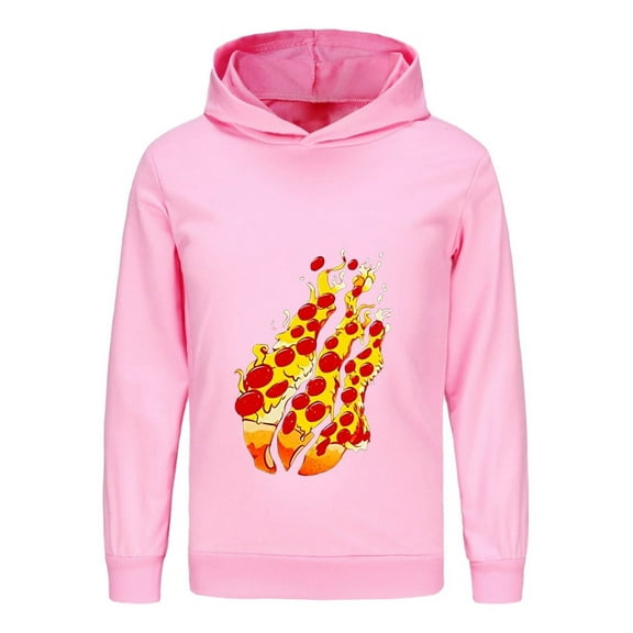 Kids Fire Hoodie – Lightweight Flame Sweatshirt for Boys Girls – Preston Playz Style Pullover