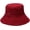 Wine Red, variant on CoCopeaunts Large Buckets Hat Women Big-Brimmed Unisex Pure Color Fisherman Hat Big Head Basin Hat for Mens Outdoor Sunscreen