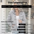 thumbnail image 2 of Bexdxz Women Casual Full Zip Up Cardigan Basic Jacket Lightweight Long Sleeve Sweatshirt Solid Color Jacket With Pockets Black S, 2 of 4