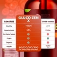 thumbnail image 4 of Gluco Zen X Advanced Formula Drops Natural Support Supplement GlucoZenX 60 Servings, 4 of 9