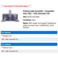 thumbnail image 2 of Parking Light Assembly - Compatible with 1983 - 1986 Chevy C30 1984 1985, 2 of 2