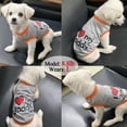 thumbnail image 5 of Summer cute dog clothes pet lovers casual clothes pet cool vest, 5 of 5