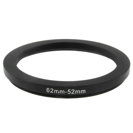 Camera Parts 62mm-52mm Lens Filter Step Down Ring Adapter Black