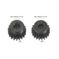 thumbnail image 2 of Uxcell 48P Hardened Pinion Motor Gear Set 19T 20T 1/8 inch RC Motor Shaft, 2 of 6