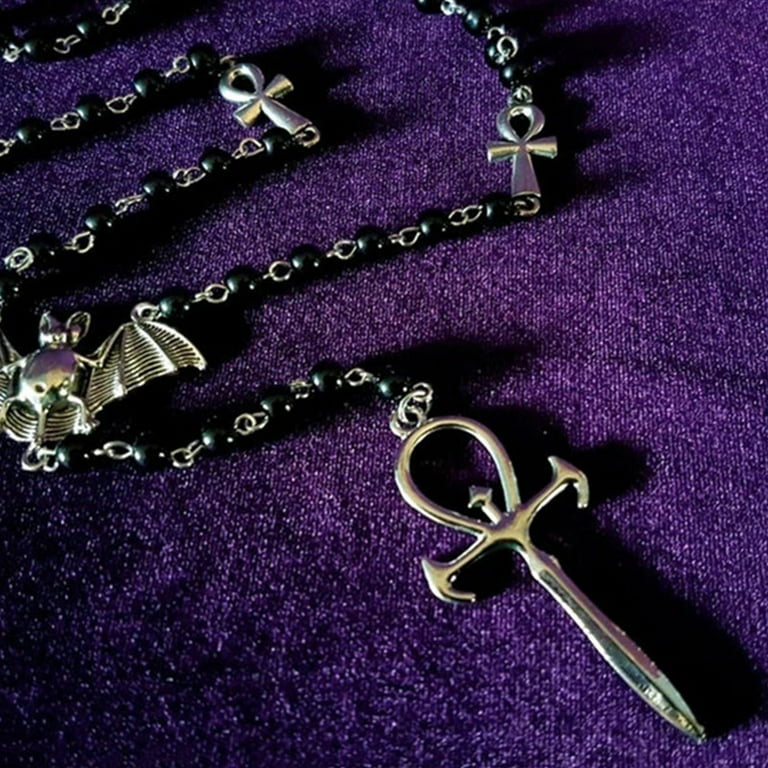 Vampire ankh necklace deals