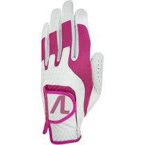Volvik Omni Form Fit Glove (Women's, White/Hot Pink, LEFT, One Size Fit) 2023 Golf NEW