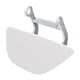 thumbnail image 1 of Tapa de boquilla del lavaparabrisas del faro del lado izquierdo delantero para BMW 535i GT 2010-2017, tapa de recorte del parachoques número 51117248063, plástico blanco, 1 of 1