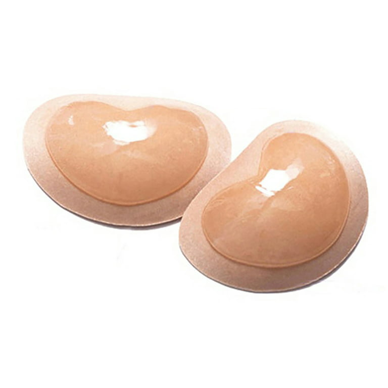 Happy Date Silicone Bra Inserts Lift Breast Pads Breathable Push Up Sticky  Bra Cups for Women 