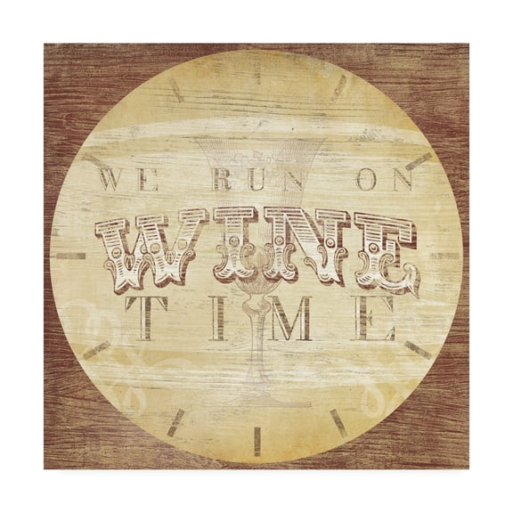 Trademark Fine Art 'Beverage O'Clock IV' Canvas Art by June Erica Vess