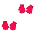 thumbnail image 2 of Minnieouse 1 par de guantes para niños Práctico accesorio de ropa para cubrir los dedos con color sólido para ropa de invierno Rosa roja Rosa roja 2piezas Minnieouse CBP201959, 2 of 6