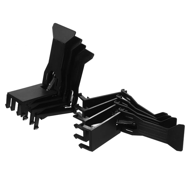 ADDHAT 8Ud Clip Organizador De Billetes Para Caja Registradora Material Duradero Negro
