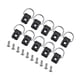 thumbnail image 1 of Scienceny Kayak D Anillos con tornillos Kayak Tie Down Loop Tabla de remo impermeable Barco Canoa SUP Bungee Deck Rigging Loop Kayak Accesorios Bombillas para automóviles, 1 of 6