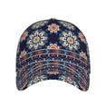 thumbnail image 2 of Disketp Blue Mandala Print Baseball Caps For Outdoor Sports Fashion Casual Outdoor Caps Men Women, 2 of 9