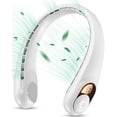thumbnail image 1 of Ventilador de cuello KIDEE portátil recargable de 4000 mAh, 3 velocidades, Pearl, 1 of 6