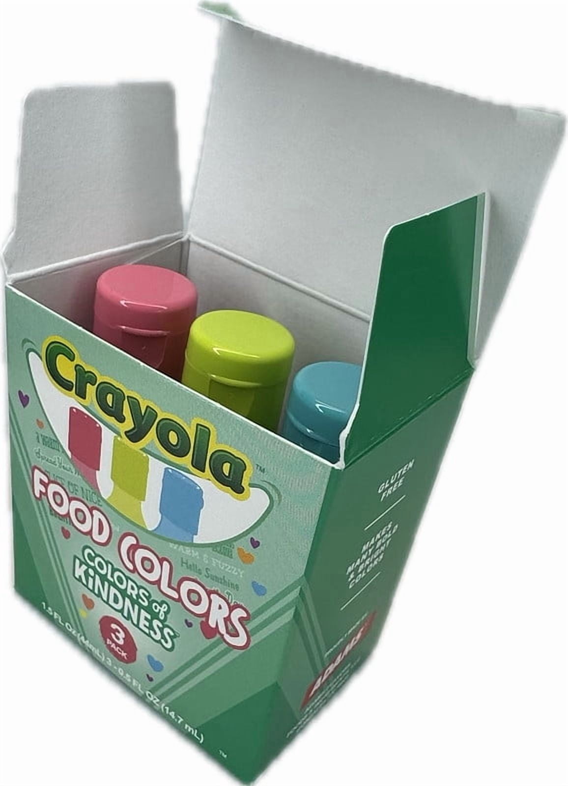 (3 pack) Crayola Color of Kindness Food Color