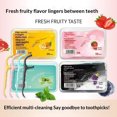 thumbnail image 6 of Fruit-flavored dental floss, ultra-fine mint, colorful, family pack, box set, medical-grade, portable, oral hygiene., 6 of 6